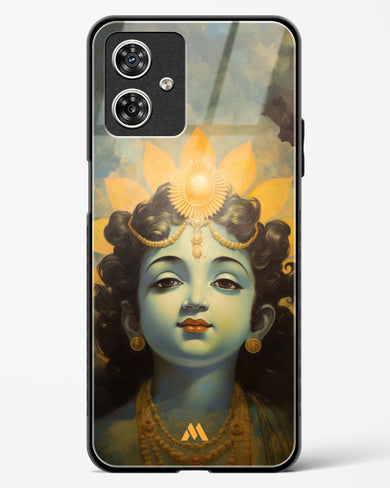 Krishna Serenade Glass Case Phone Cover (Motorola)