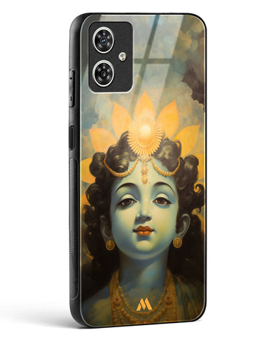 Krishna Serenade Glass Case Phone Cover (Motorola)