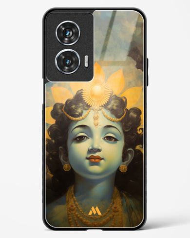 Krishna Serenade Glass Case Phone Cover (Motorola)