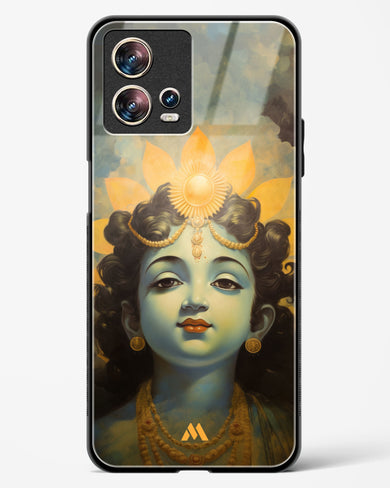 Krishna Serenade Glass Case Phone Cover (Motorola)