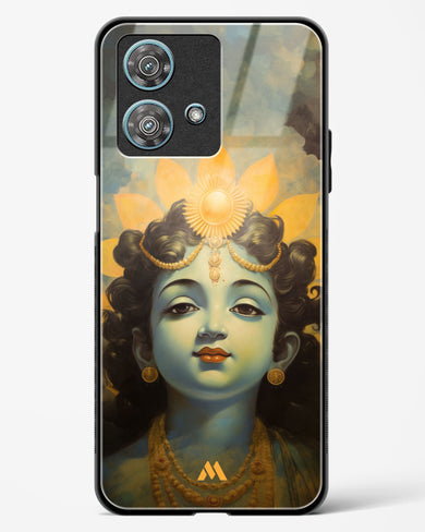 Krishna Serenade Glass Case Phone Cover (Motorola)