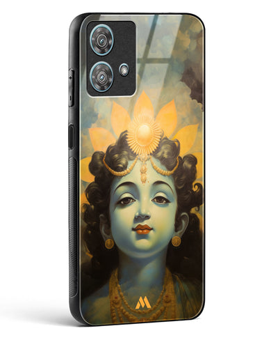 Krishna Serenade Glass Case Phone Cover (Motorola)