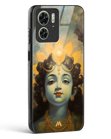 Krishna Serenade Glass Case Phone Cover (Motorola)