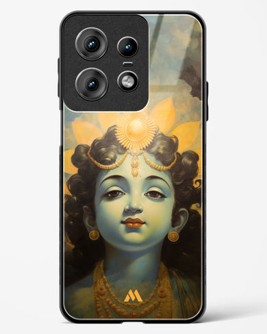 Krishna Serenade Glass Case Phone Cover (Motorola)