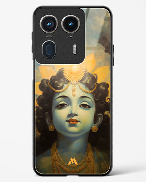 Krishna Serenade Glass Case Phone Cover (Motorola)