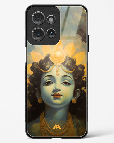 Krishna Serenade Glass Case Phone Cover (Motorola)