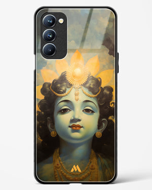 Krishna Serenade Glass Case Phone Cover (Oppo)