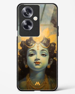 Krishna Serenade Glass Case Phone Cover (Oppo)
