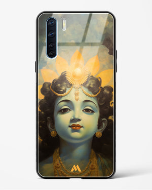 Krishna Serenade Glass Case Phone Cover (Oppo)