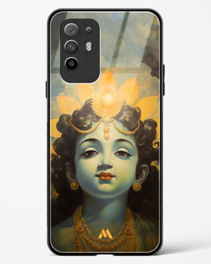 Krishna Serenade Glass Case Phone Cover (Oppo)