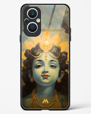 Krishna Serenade Glass Case Phone Cover (Oppo)