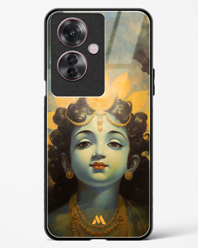 Krishna Serenade Glass Case Phone Cover (Oppo)