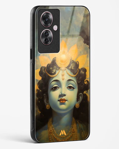 Krishna Serenade Glass Case Phone Cover (Oppo)