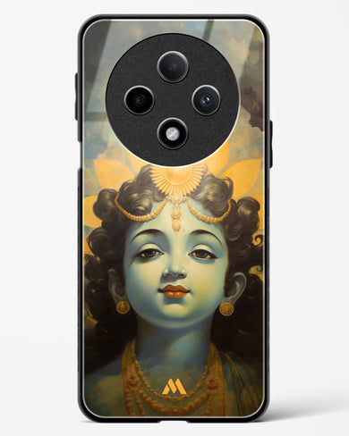Krishna Serenade Glass Case Phone Cover (Oppo)