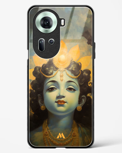 Krishna Serenade Glass Case Phone Cover (Oppo)