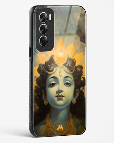 Krishna Serenade Glass Case Phone Cover (Oppo)
