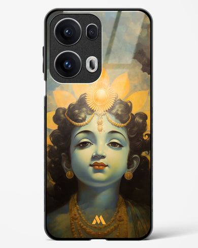 Krishna Serenade Glass Case Phone Cover (Oppo)