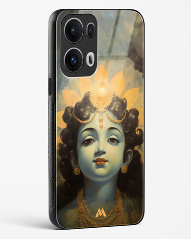 Krishna Serenade Glass Case Phone Cover (Oppo)