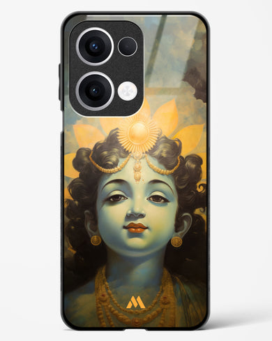 Krishna Serenade Glass Case Phone Cover (Oppo)