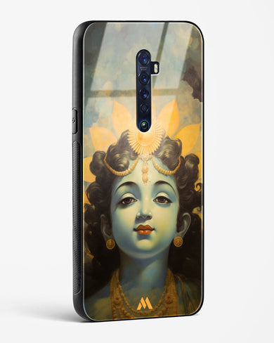 Krishna Serenade Glass Case Phone Cover (Oppo)