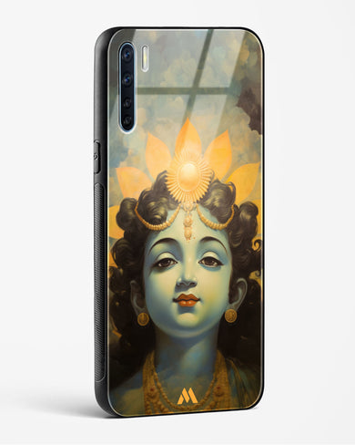 Krishna Serenade Glass Case Phone Cover (Oppo)
