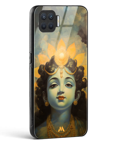 Krishna Serenade Glass Case Phone Cover (Oppo)