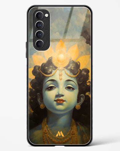 Krishna Serenade Glass Case Phone Cover (Oppo)