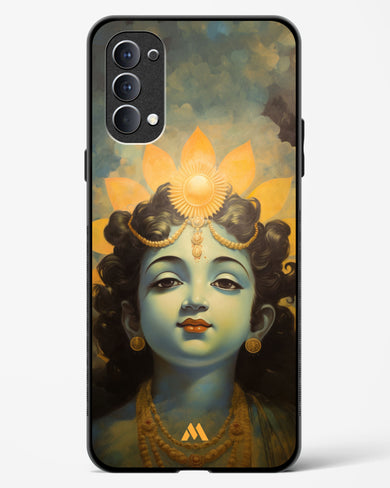 Krishna Serenade Glass Case Phone Cover (Oppo)