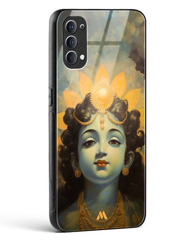 Krishna Serenade Glass Case Phone Cover (Oppo)