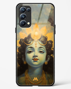 Krishna Serenade Glass Case Phone Cover (Oppo)