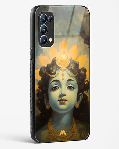 Krishna Serenade Glass Case Phone Cover (Oppo)