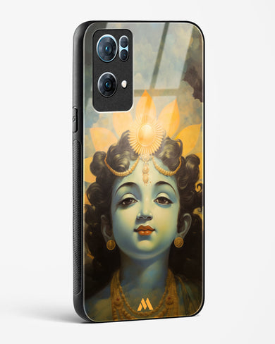 Krishna Serenade Glass Case Phone Cover (Oppo)