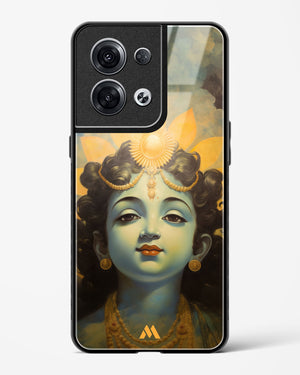 Krishna Serenade Glass Case Phone Cover (Oppo)