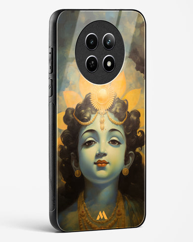 Krishna Serenade Glass Case Phone Cover (Realme)