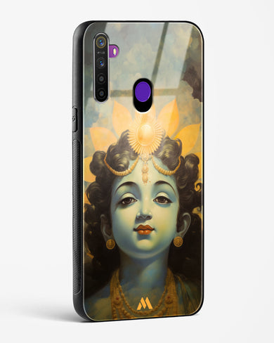 Krishna Serenade Glass Case Phone Cover (Realme)