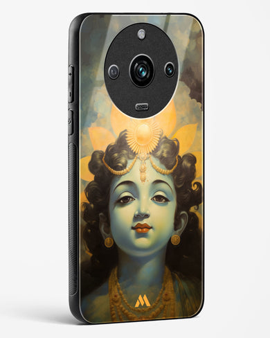 Krishna Serenade Glass Case Phone Cover (Realme)