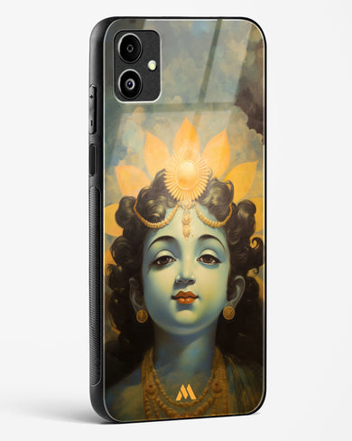 Krishna Serenade Glass Case Phone Cover (Samsung)