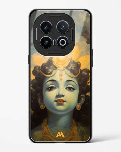 Krishna Serenade Glass Case Phone Cover (Vivo)
