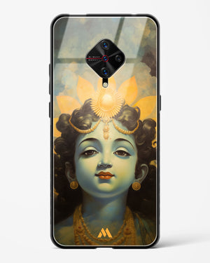 Krishna Serenade Glass Case Phone Cover (Vivo)