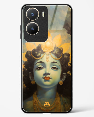 Krishna Serenade Glass Case Phone Cover (Vivo)