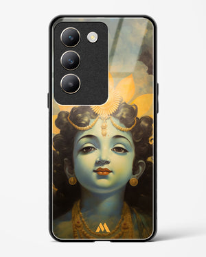 Krishna Serenade Glass Case Phone Cover (Vivo)