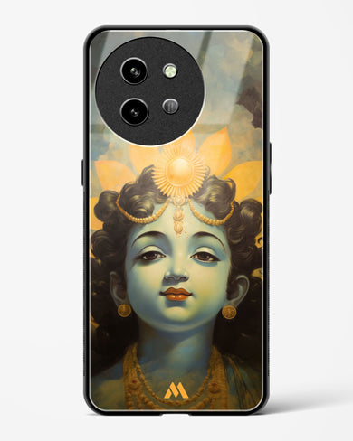 Krishna Serenade Glass Case Phone Cover (Vivo)