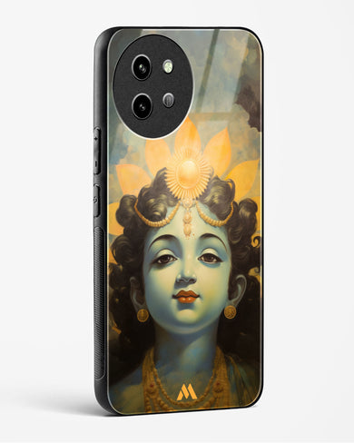 Krishna Serenade Glass Case Phone Cover (Vivo)