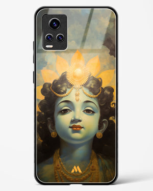 Krishna Serenade Glass Case Phone Cover (Vivo)