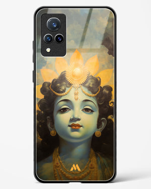 Krishna Serenade Glass Case Phone Cover (Vivo)