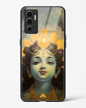 Krishna Serenade Glass Case Phone Cover (Vivo)