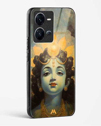 Krishna Serenade Glass Case Phone Cover (Vivo)