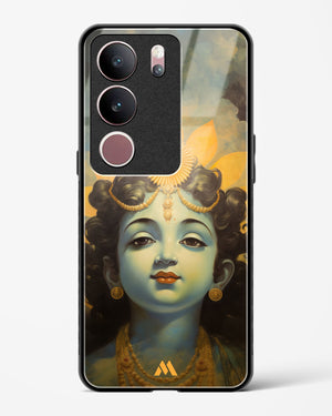 Krishna Serenade Glass Case Phone Cover (Vivo)
