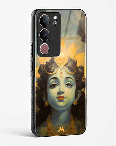 Krishna Serenade Glass Case Phone Cover (Vivo)