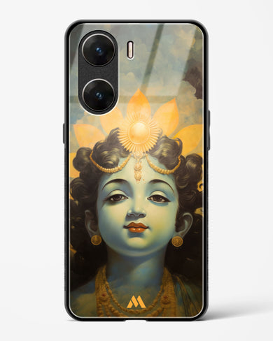Krishna Serenade Glass Case Phone Cover (Vivo)
